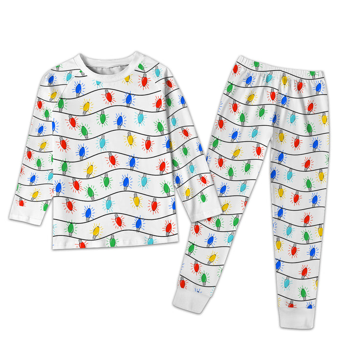 Bright Bulb Matching Pajamas Set