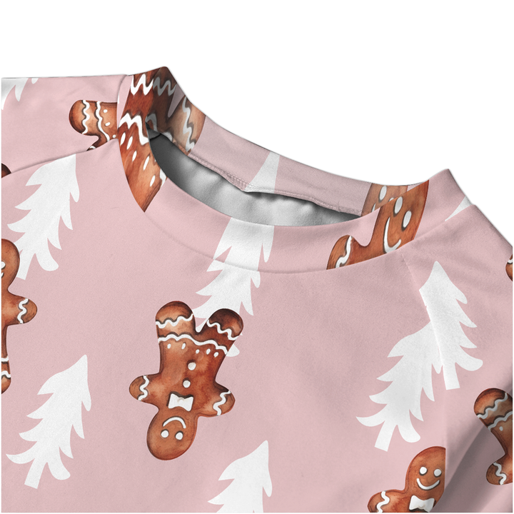 Family Matching Gingerbread Pajamas