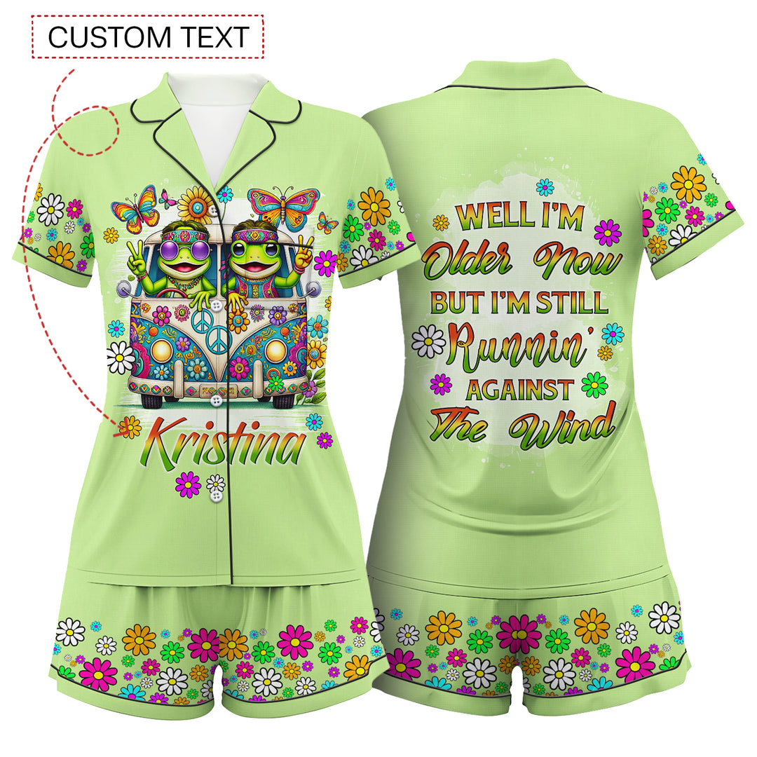 Custom Text Well I'm Older  Now But Short Pajamas Set (Copy)