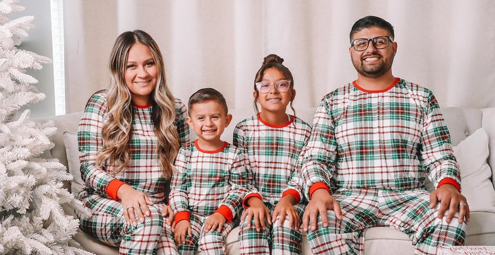 Family Matching Christmas Happy Holiday Pajamas