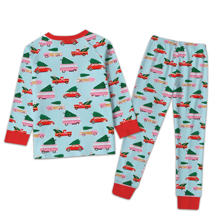 Car Truck Family Matching Christmas PJ Set