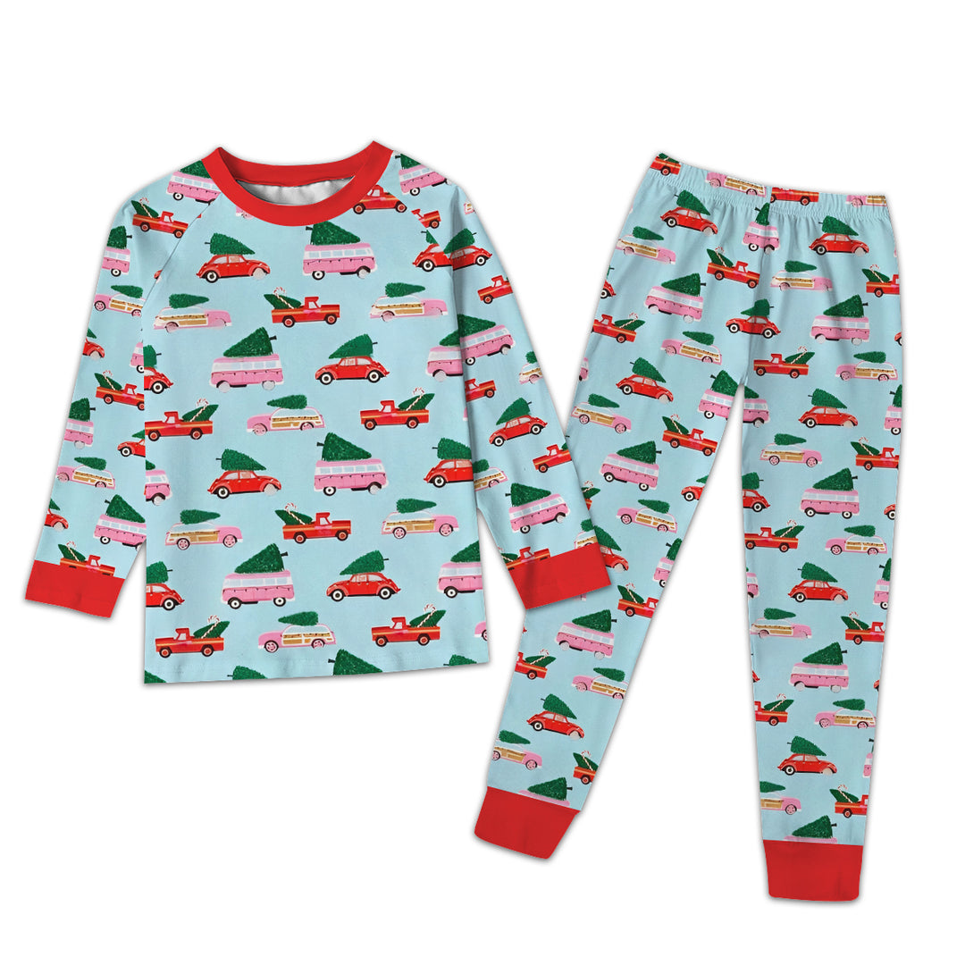 Car Truck Family Matching Christmas PJ Set